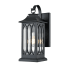 Millennium Lighting Mallorey 14" Tall Outdoor Wall Sconce Powder Coated Black