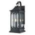 Millennium Lighting Mallorey 3 Light 29" Tall Outdoor Wall Sconce Powder Coated Black