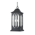 Millennium Lighting Mallorey 3 Light 11" Wide Outdoor Taper Candle Pendant Powder Coated Black