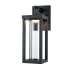 Millennium Lighting Dumont 14" Tall Outdoor Wall Sconce Powder Coated Black