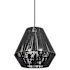 Millennium Lighting Elise 3 Light 22" Wide Pendant Matte Black