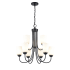 Millennium Lighting Ivey Lake 9 Light 26" Wide Chandelier Matte Black