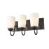 Millennium Lighting Ivey Lake 3 Light 16" Wide Bathroom Vanity Light Matte Black