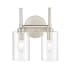 Millennium Lighting Chastine 2 Light 11" Wide Vanity Light Brushed Nickel