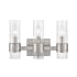 Millennium Lighting Caberton 3 Light 16" Wide Bathroom Vanity Light Brushed Nickel