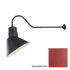Millennium Lighting-RAS10-RGN41-Fixture with Satin Red Finish Swatch