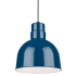 Millennium Lighting RLM Single Light 10" Wide Pendant Navy Blue