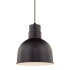 Millennium Lighting RLM Single Light 10" Wide Pendant Satin Black