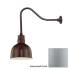 Millennium Lighting-RDBS10-RGN23-Fixture with Galvanized Finish Swatch