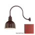 Millennium Lighting-RDBS10-RGN24-Fixture with Satin Red Finish Swatch