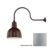 Millennium Lighting-RDBS10-RGN30-Fixture with Galvanized Finish Swatch