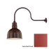 Millennium Lighting-RDBS10-RGN30-Fixture with Satin Red Finish Swatch