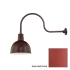 Millennium Lighting-RDBS12-RGN30-Fixture with Satin Red Finish Swatch