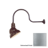 Millennium Lighting-RES10-RGN30-Fixture with Galvanized Finish Swatch