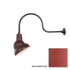 Millennium Lighting-RES10-RGN30-Fixture with Satin Red Finish Swatch