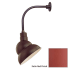 Millennium Lighting-RES12-RGN12-Fixture with Satin Red Finish Swatch