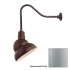 Millennium Lighting-RES12-RGN23-Fixture with Galvanized Finish Swatch