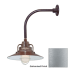 Millennium Lighting-RRRS14-RGN12-Fixture with Galvanized Finish Swatch