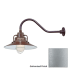 Millennium Lighting-RRRS14-RGN22-Fixture with Galvanized Finish Swatch