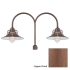 Millennium Lighting-RRRS14-RPAD-Fixture with Copper Finish Swatch