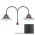 Millennium Lighting-RRRS14-RPAD-Fixture with Satin Black Finish Swatch