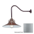 Millennium Lighting-RRRS18-RGN23-Fixture with Galvanized Finish Swatch