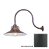 Millennium Lighting-RRRS18-RGN24-Fixture with Satin Black Finish Swatch