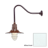 Millennium Lighting-RRWS12-RGN23-Fixture with White Finish Swatch