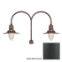 Millennium Lighting-RRWS12-RPAD-Fixture with Satin Black Finish Swatch