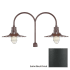 Millennium Lighting-RRWS15-RPAD-Fixture with Satin Black Finish Swatch