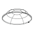 Millennium Lighting R Series 20" Wire Guard Accessory Satin Black