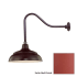 Millennium Lighting-RWHS14-RGN23-Fixture with Satin Red Finish Swatch