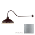 Millennium Lighting-RWHS14-RGN41-Fixture with Galvanized Finish Swatch