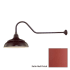 Millennium Lighting-RWHS14-RGN41-Fixture with Satin Red Finish Swatch