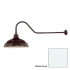 Millennium Lighting-RWHS14-RGN41-Fixture with White Finish Swatch