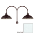 Millennium Lighting-RWHS14-RPAD-Fixture with White Finish Swatch