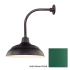 Millennium Lighting-RWHS17-RGN12-Fixture with Satin Green Finish Swatch
