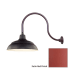 Millennium Lighting-RWHS17-RGN24-Fixture with Satin Red Finish Swatch