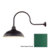 Millennium Lighting-RWHS17-RGN30-Fixture with Satin Green Finish Swatch