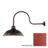 Millennium Lighting-RWHS17-RGN30-Fixture with Satin Red Finish Swatch