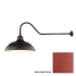 Millennium Lighting-RWHS17-RGN41-Fixture with Satin Red Finish Swatch