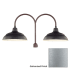 Millennium Lighting-RWHS17-RPAD-Fixture with Galvanized Finish Swatch