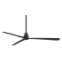 MinkaAire Simple 65" 3 Blade Indoor / Outdoor Energy Star Ceiling Fan with Remote Included Coal
