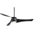 MinkaAire Artemis 58" 3 Blade LED Indoor Ceiling Fan with DC Motor and Remote Control Included Black
