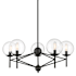 Minka Lavery Auresa 5 Light 29" Wide Vantage Chandelier Coal