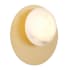 Minka Lavery Zill 10" Tall LED Wall Sconce with Alabaster Stone Shade Lily Gold