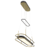 Chandelier with Canopy - Angle