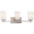Minka Lavery Parsons Studio 3 Light 24" Wide Vantage Bathroom Vanity Light Brushed Nickel
