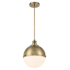 Pendant with Canopy - Coal / OAB