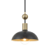 Minka Lavery Biloxi 11" Wide Pendant Coal / Weathered Antique Brass